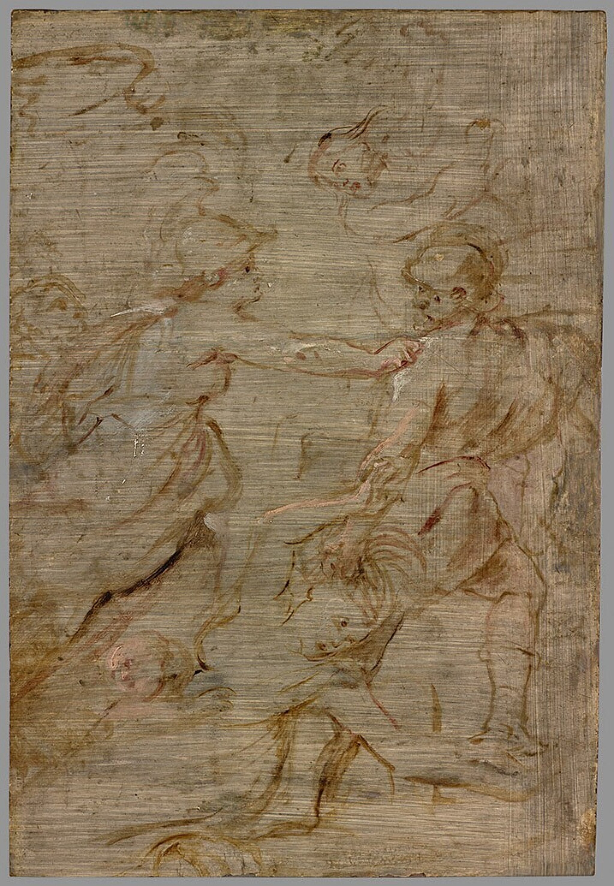 Minerva fighting Mars